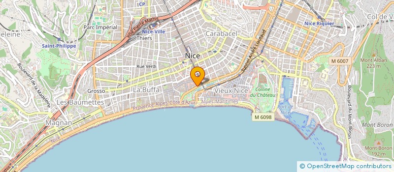 localisation de l'entreprise SCI FAC VERDUN NICE à NICE