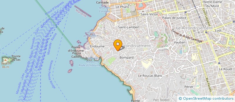 localisation de l'entreprise SCI FACA à MARSEILLE