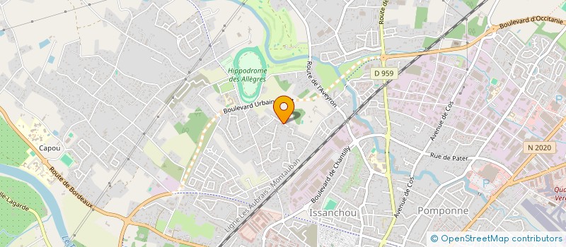 localisation de l'entreprise SCI FACAUROL  MONTAUBAN