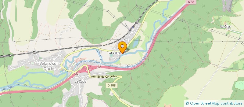 localisation de l'entreprise SCI FACEL III  VELARS-SUR-OUCHE