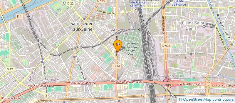 localisation de l'entreprise SCI FACH à SAINT-OUEN-SUR-SEINE