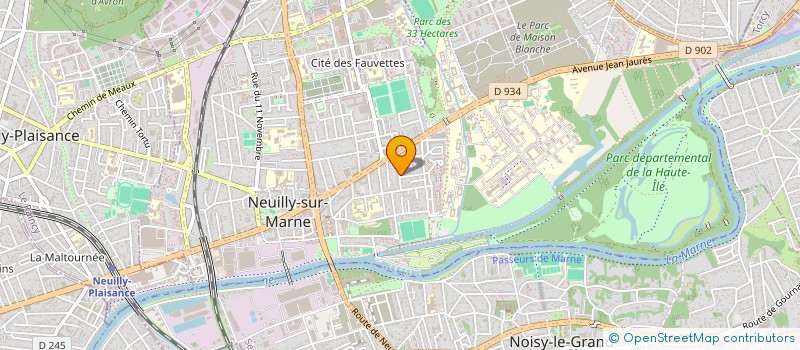 localisation de l'entreprise SCI FACHRYSKA à NEUILLY-SUR-MARNE