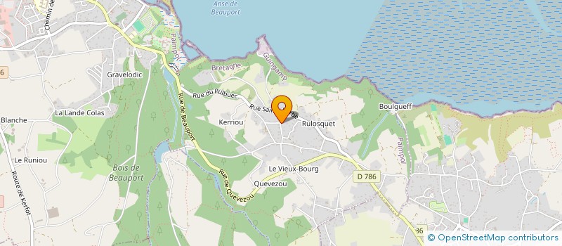 localisation de l'entreprise SCI FACON DEQUEKER  PAIMPOL