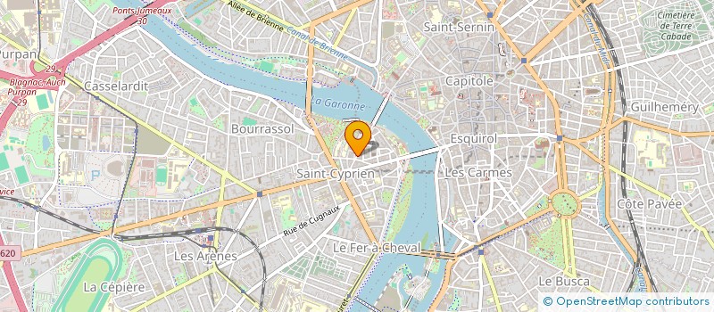 localisation de l'entreprise SCI FACS  TOULOUSE