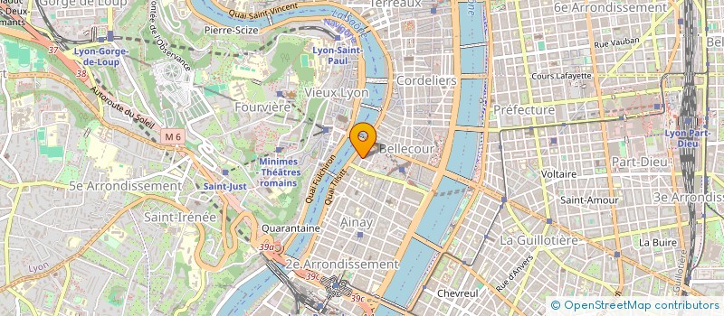 localisation de l'entreprise SCI FACS&CO  LYON