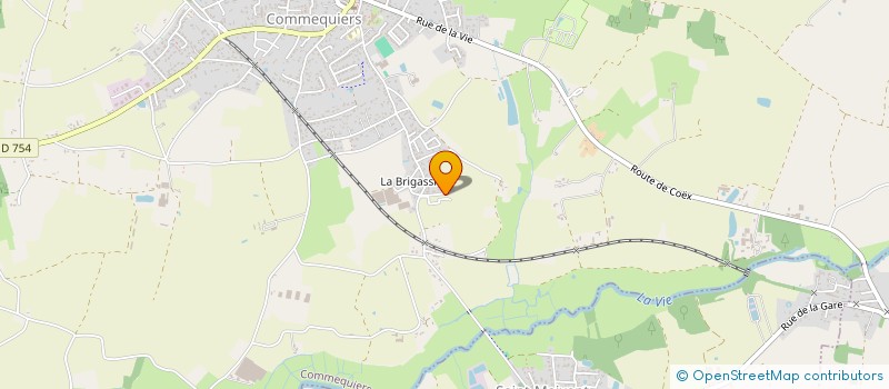 localisation de l'entreprise SCI FACTEUR CHEVAL  COMMEQUIERS