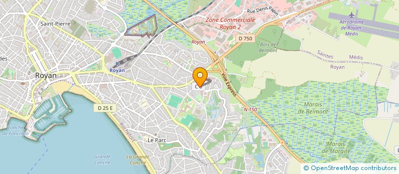 localisation de l'entreprise SCI FACTOTUM  ROYAN