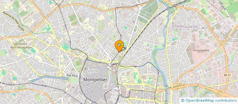 localisation de l'entreprise SCI FACUNDO OLMES à MONTPELLIER