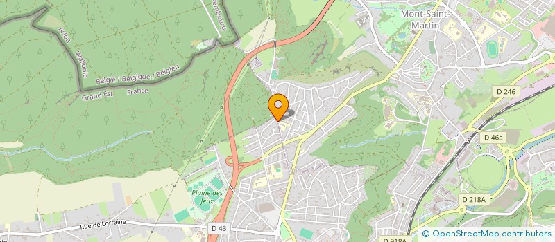 localisation de l'entreprise SCI FACYFELL à LONGWY