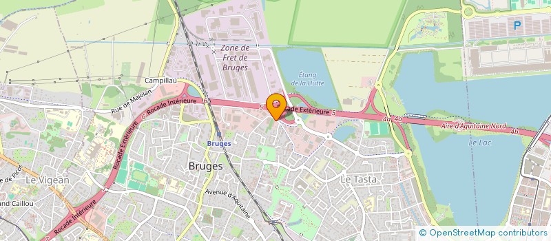 localisation de l'entreprise SCI FACYJE  BRUGES