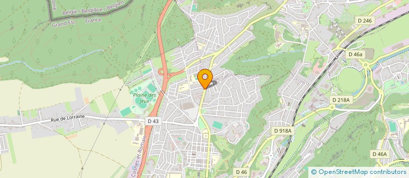 localisation de l'entreprise SCI FACYLE à LONGWY