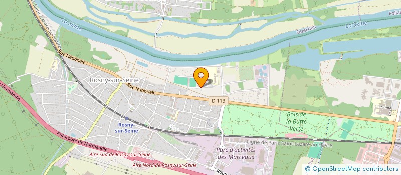 localisation de l'entreprise SCI FAD  ROSNY-SUR-SEINE