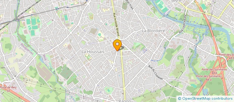 localisation de l'entreprise SCI FADA  REZE