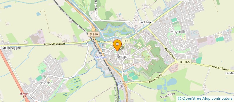 localisation de l'entreprise SCI FADALEX  BERGUES