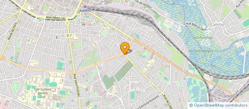 localisation de l'entreprise SCI FADAMA à AMIENS