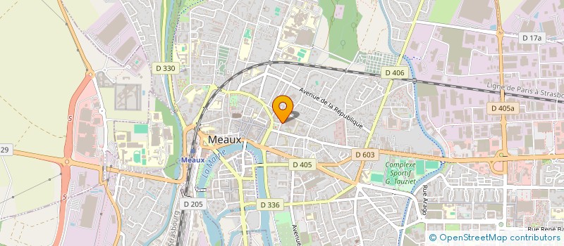 localisation de l'entreprise SCI FADDA à MEAUX