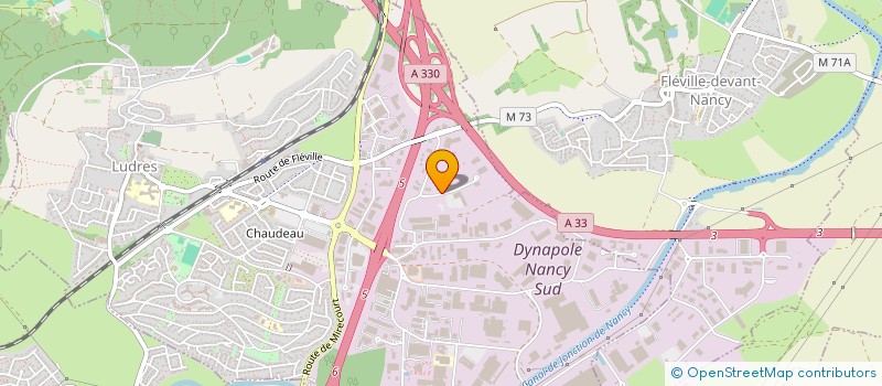 localisation de l'entreprise SCI FADEBA  LUDRES