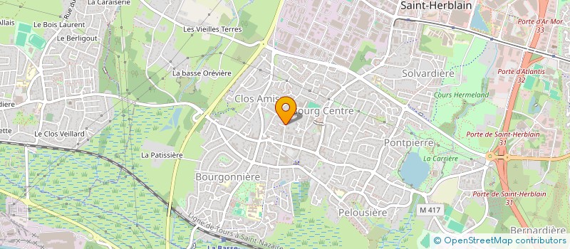 localisation de l'entreprise SCI FADEL  SAINT-HERBLAIN