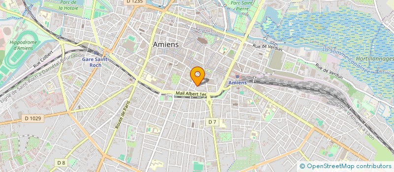 localisation de l'entreprise SCI FADEN à AMIENS
