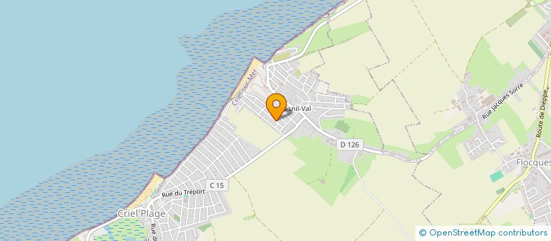 localisation de l'entreprise SCI FADETTE  CRIEL-SUR-MER