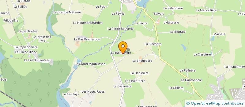 localisation de l'entreprise SCI FADIESE  LE GENEST-SAINT-ISLE