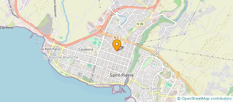 localisation de l'entreprise SCI FADIPHANE à SAINT-PIERRE