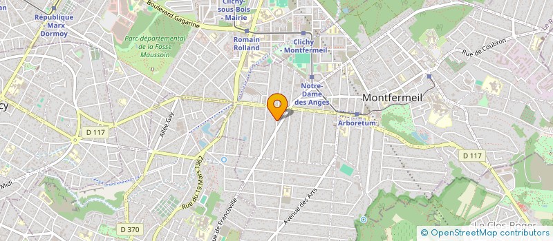 localisation de l'entreprise SCI FADOKEIN OUMIY à MONTFERMEIL