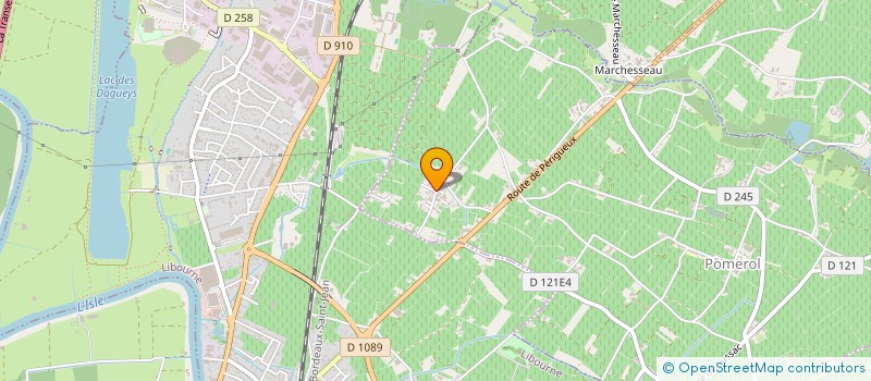 localisation de l'entreprise SCI FADOUMER  POMEROL