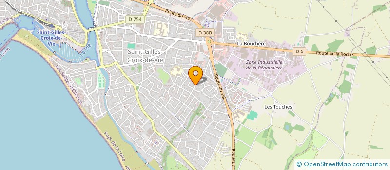 localisation de l'entreprise SCI FADUCVEND à SAINT-GILLES-CROIX-DE-VIE