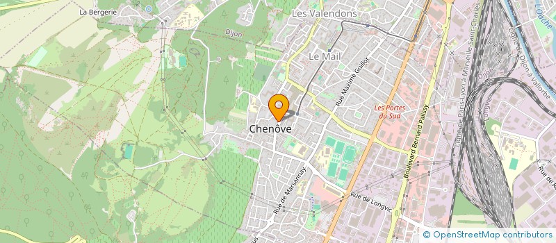 localisation de l'entreprise SCI FADY à CHENOVE