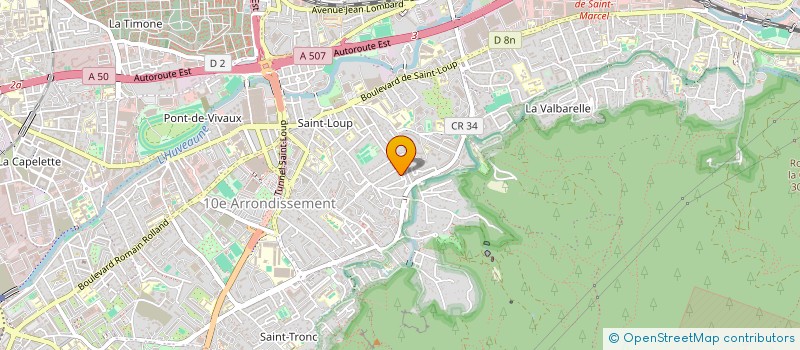 localisation de l'entreprise SCI FAEDI à MARSEILLE