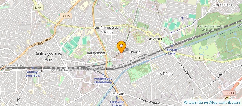 localisation de l'entreprise SCI FAFE à SEVRAN
