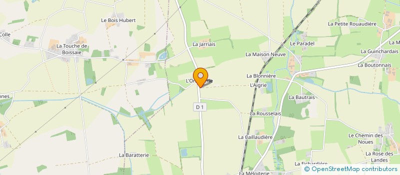 localisation de l'entreprise SCI FAFI  ABBARETZ