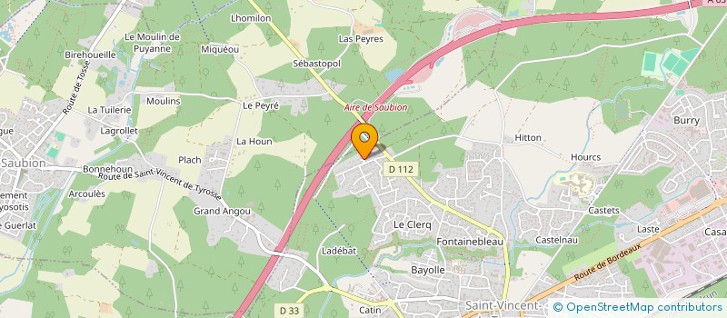 localisation de l'entreprise SCI FAFY à SAINT-VINCENT-DE-TYROSSE