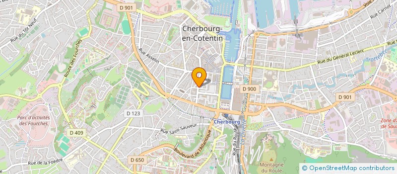 localisation de l'entreprise SCI FAG à CHERBOURG-EN-COTENTIN