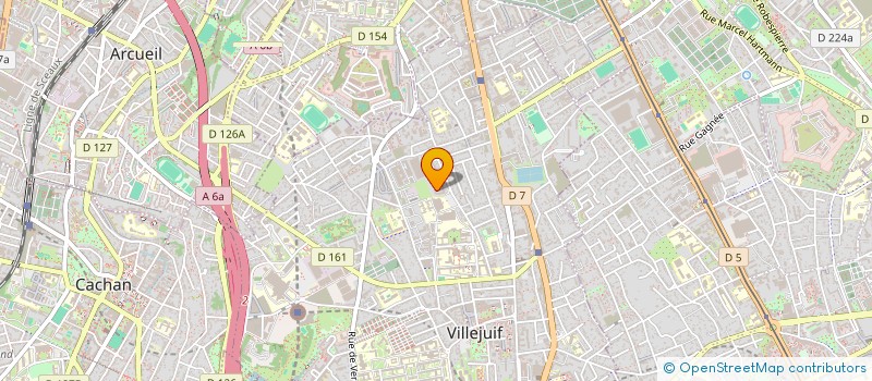 localisation de l'entreprise SCI FAG à VILLEJUIF