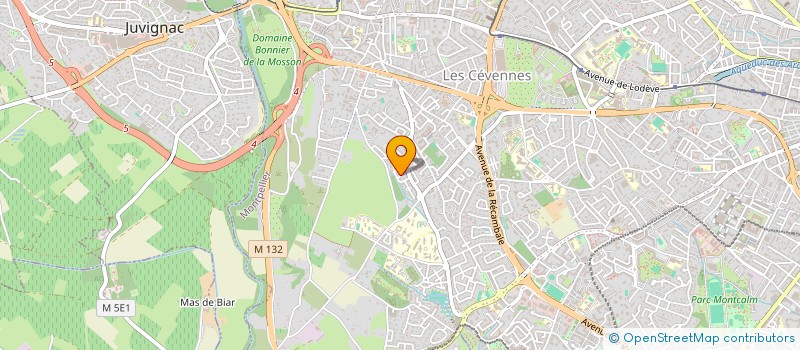 localisation de l'entreprise SCI FAGAS IMMO à MONTPELLIER