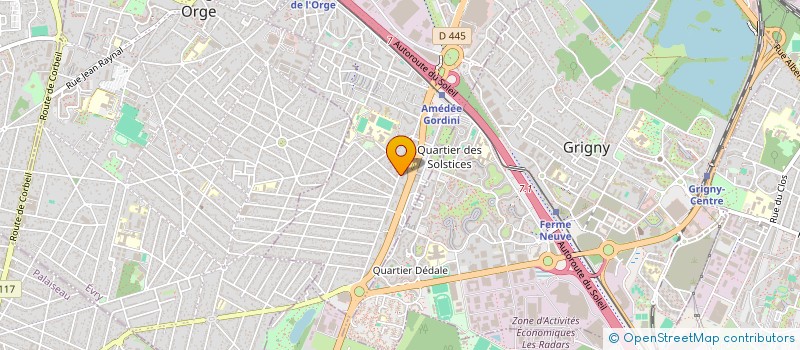 localisation de l'entreprise SCI FAGE à VIRY-CHATILLON