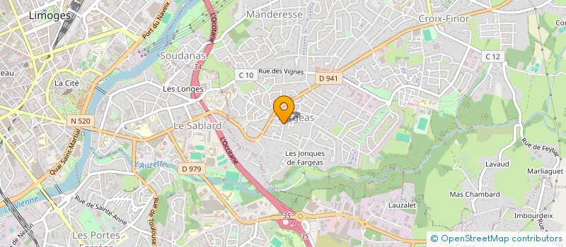 localisation de l'entreprise SCI FAGE à PANAZOL