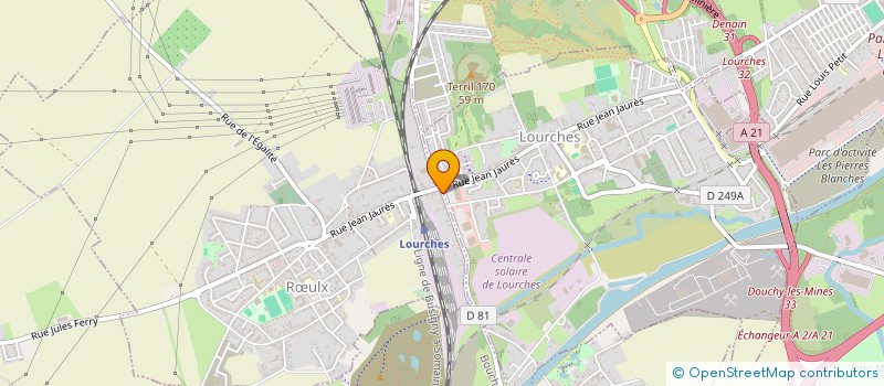 localisation de l'entreprise SCI FAGEN à RŒULX