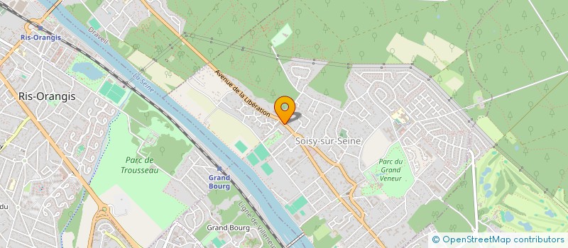 localisation de l'entreprise SCI FAGEP à SOISY-SUR-SEINE