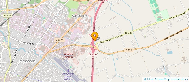 localisation de l'entreprise SCI FAGES  MONTAUBAN