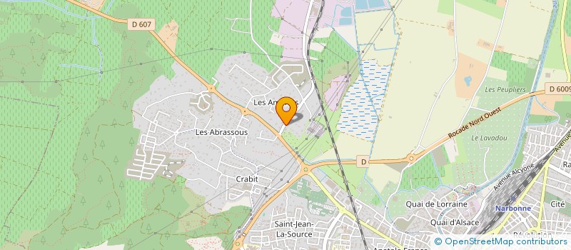 localisation de l'entreprise SCI FAGES à NARBONNE