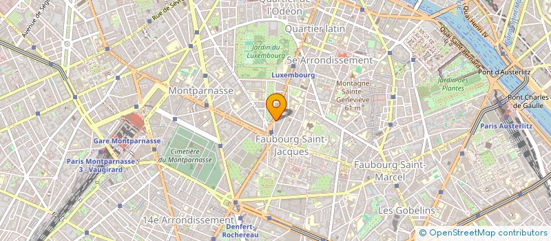 localisation de l'entreprise SCI FAGES LESCURE  PARIS