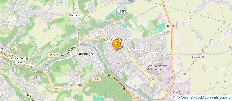 localisation de l'entreprise SCI FAGET  PONT-EVEQUE