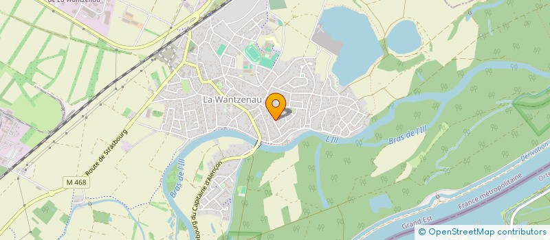 localisation de l'entreprise SCI FAGETHODAVI  LA WANTZENAU