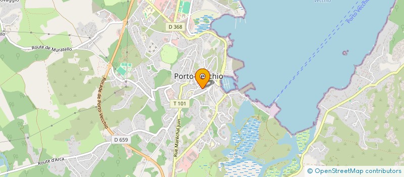 localisation de l'entreprise SCI FAGGIANELLI à PORTO-VECCHIO