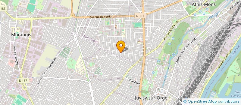 localisation de l'entreprise SCI FAGHILYMAX à ATHIS-MONS