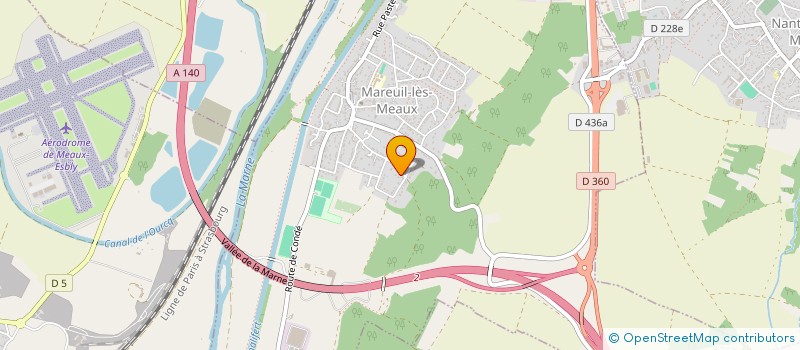 localisation de l'entreprise SCI FAGIREKA à MAREUIL-LES-MEAUX