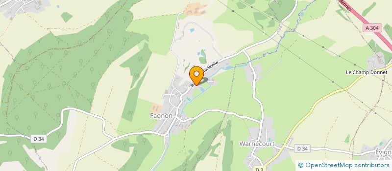 localisation de l'entreprise SCI FAGNON RUE HAUTE  FAGNON